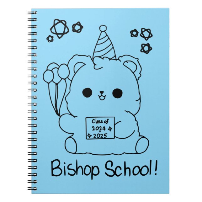 Bishop 2025 notebook (Front)