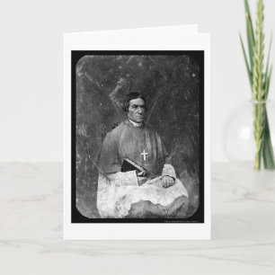Bishop Baraga Daguerreotype 1844 Card