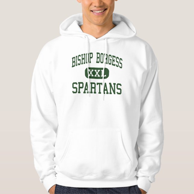 Bishop Borgess - Spartans - High - Redford Hoodie (Front)