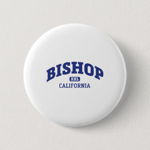 Bishop California College Style Rock Climbing Area 6 Cm Round Badge