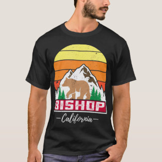 Bishop California Vacation Family Retro Vintage T-Shirt