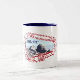 Bishop Climbing Carabiner Two-Tone Coffee Mug