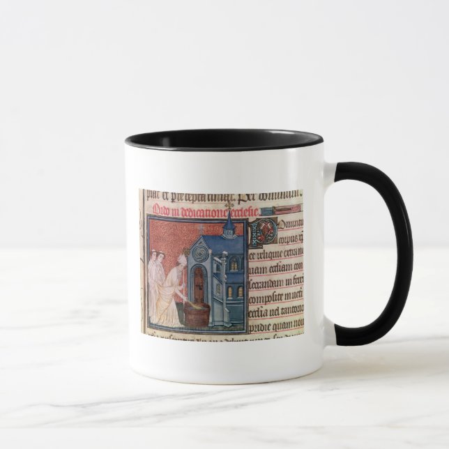 Bishop Consecrating a church Mug (Right)