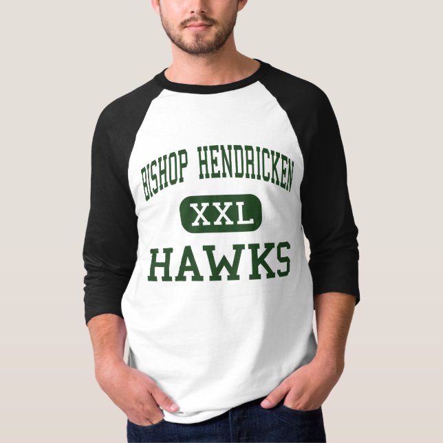 Bishop Hendricken - Hawks - High - Warwick T-Shirt (Front)