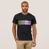 Bishop periodic table name shirt (Front Full)
