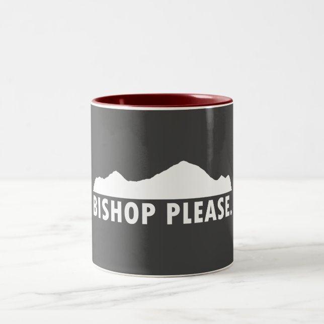 Bishop Please Two-Tone Coffee Mug (Center)