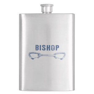 Bishop Rock Climbing Quickdraw Hip Flask
