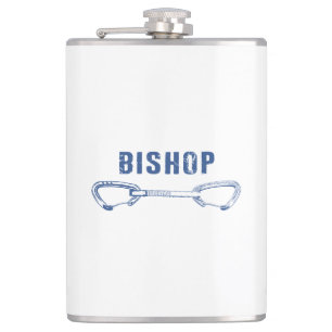 Bishop Rock Climbing Quickdraw Hip Flask
