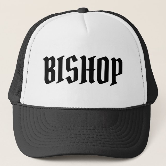 Bishop Trucker Hat (Front)