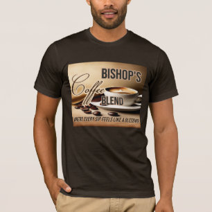 Bishop's Coffee Blend personalised T-Shirt