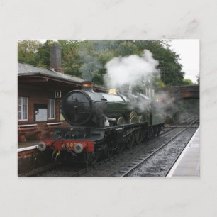 Bishops Lydeard station, West Somerset Railway, UK Postcard