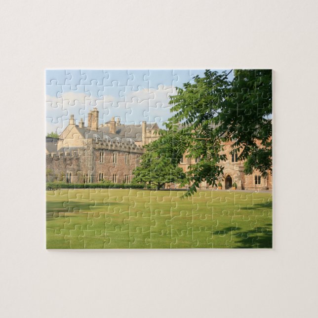 Bishops Palace, Wells Cathedral, Wells, Somerset, Jigsaw Puzzle (Horizontal)