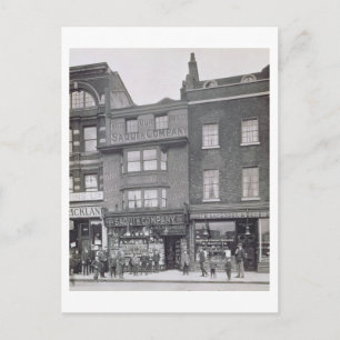 Bishopsgate, from 'Historic London Buildings' by A Postcard