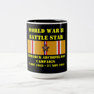 Bismarck Archipelago Campaign Two-Tone Coffee Mug