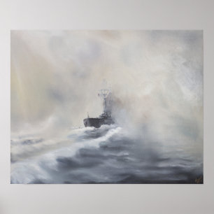 Bismarck evades her persuers May 25th 1941. 2005 Poster