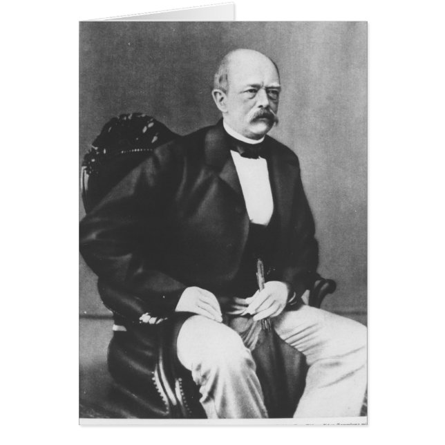 Bismarck in 1870 before the Declaration of War (Front)