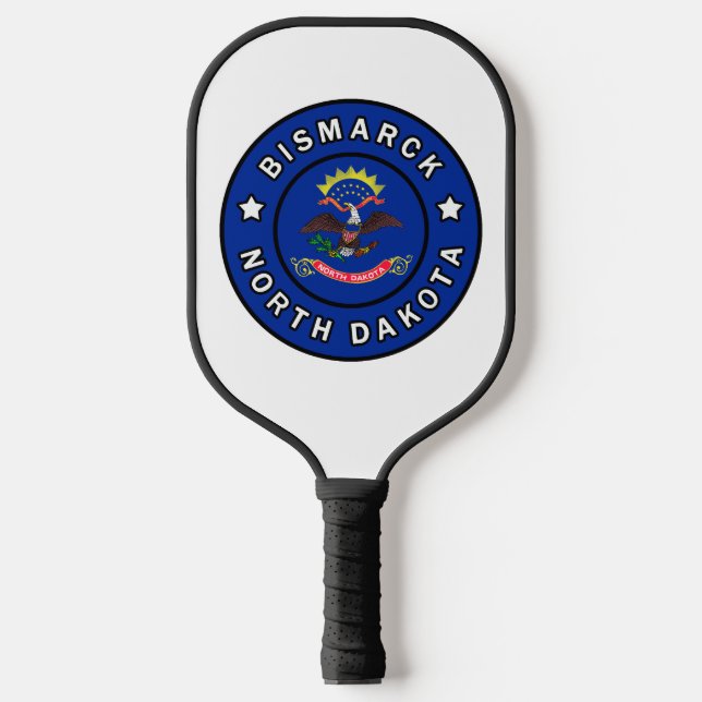 Bismarck North Dakota Pickleball Paddle (Front)
