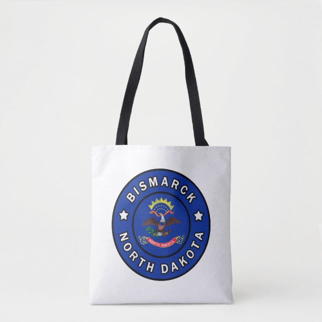 Bismarck North Dakota Tote Bag (Front)