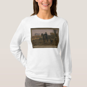 Bismarck on Horseback with Dog T-Shirt
