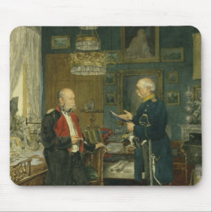 Bismarck with Emperor Wilhelm I Mouse Mat