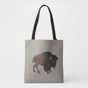 Bison Allover Tote Bag