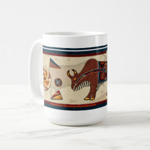 Bison Americana 3D Coffee Mug