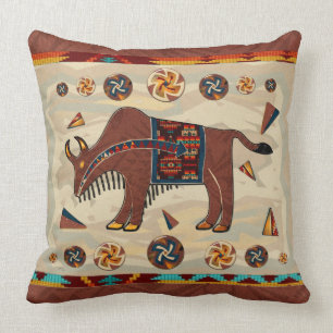 Bison Americana 3D Cushion
