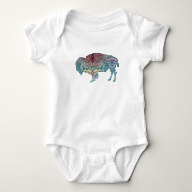 Bison / Buffalo Baby Bodysuit (Front)