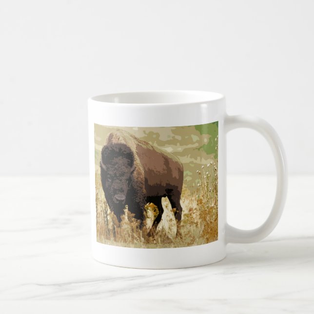 Bison / Buffalo Coffee Mug (Right)