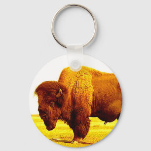 Bison / Buffalo Key Ring
