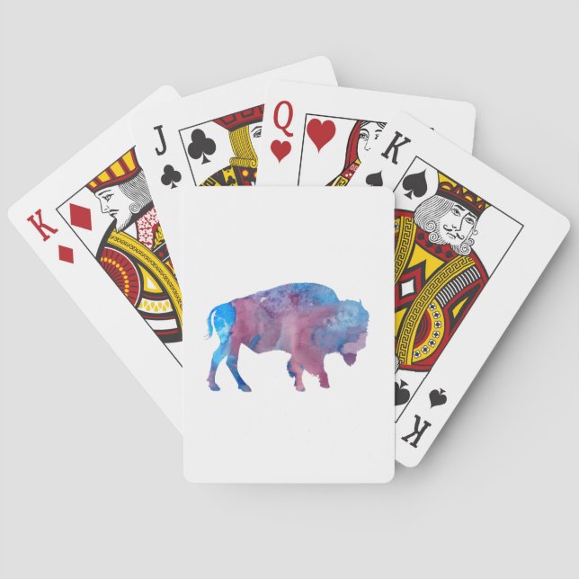 Bison / Buffalo Playing Cards (Back)