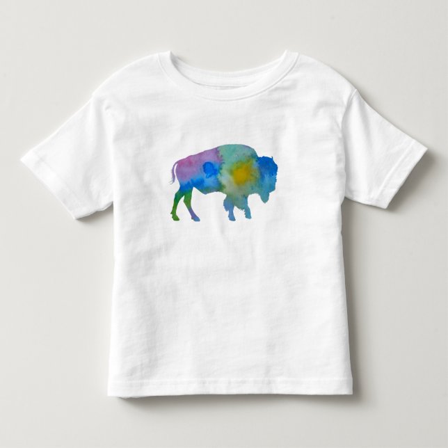 Bison / Buffalo Toddler T-Shirt (Front)