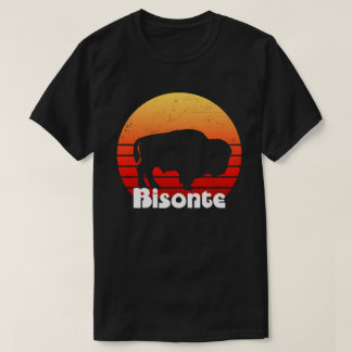 Bison Buffalo Vintage Retro Bull T-Shirt
