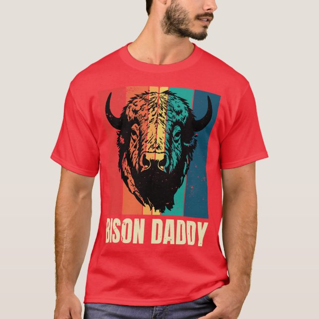 Bison Daddy T-Shirt (Front)