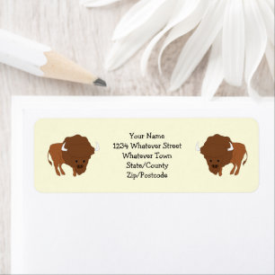 Bison Design Return Address