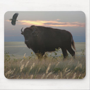 Bison/Eagle Mousepad