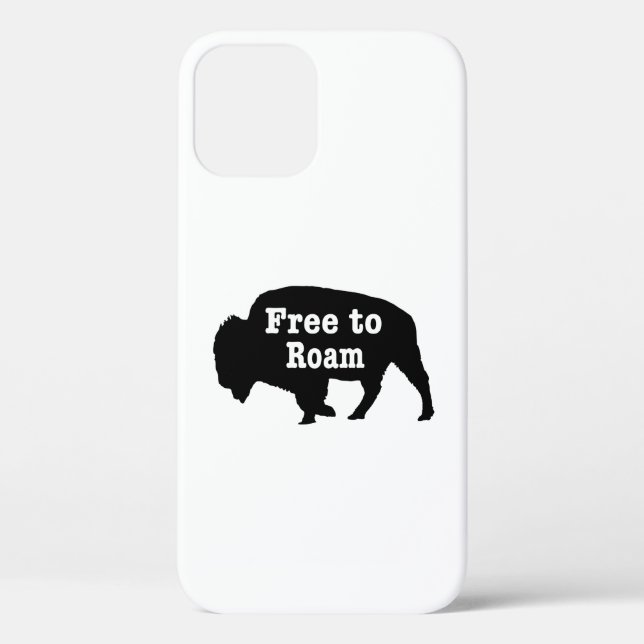 Bison Free To Roam Case-Mate iPhone Case (Back)
