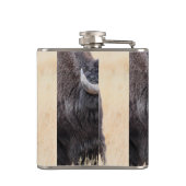 bison friendship hip flask (Back)