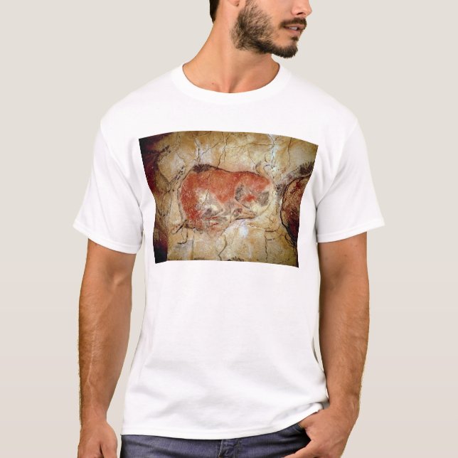 Bison from the Altamira Caves T-Shirt (Front)