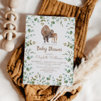 Bison Gender Neutral Baby Shower