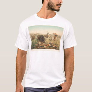 Bison Hunt (0008A) T-Shirt