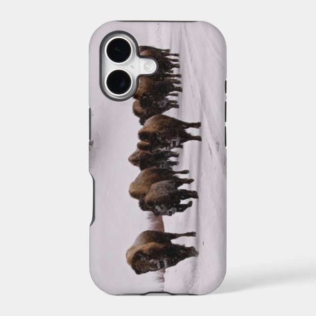 Bison in Winter (Back)