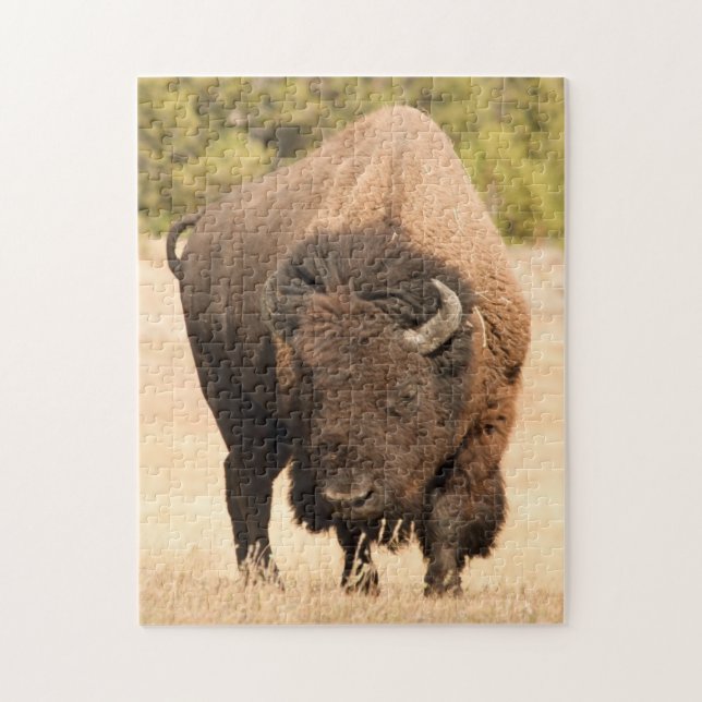 Bison Jigsaw Puzzle (Vertical)