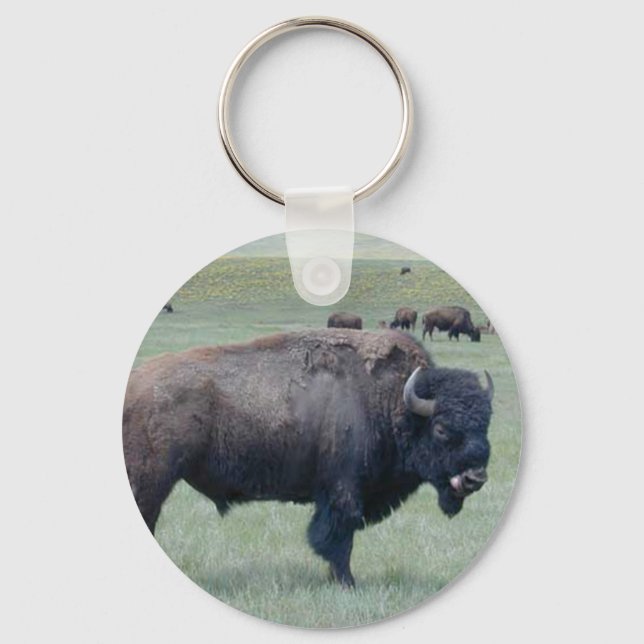 Bison Key Ring (Front)