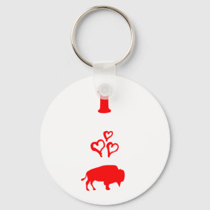 Bison Key Ring