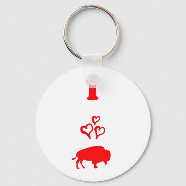 bison key ring (Front)