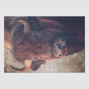 Bison Native American Buffalo Tissue Paper