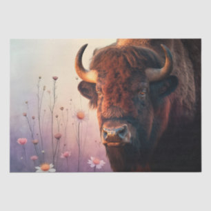 Bison Native American Buffalo Tissue Paper