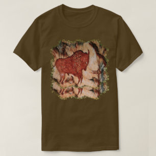 Bison Petroglyph Unisex Dark T-shirt