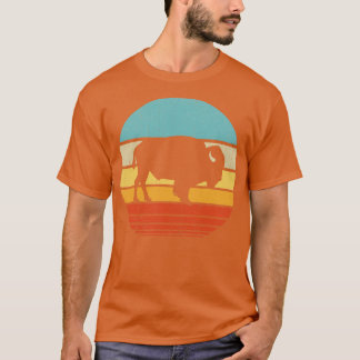 Bison Retro Sunset Vintage 60s 70s for Men Women T-Shirt